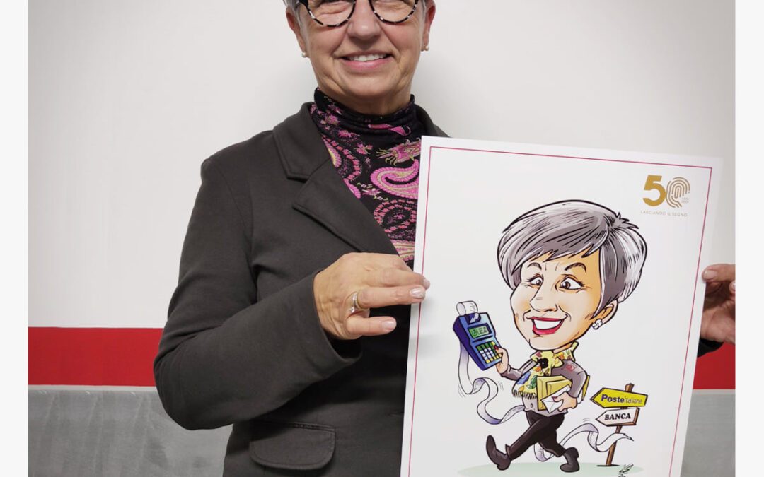 Bosica celebra i dipendenti con le Caricature Personalizzate