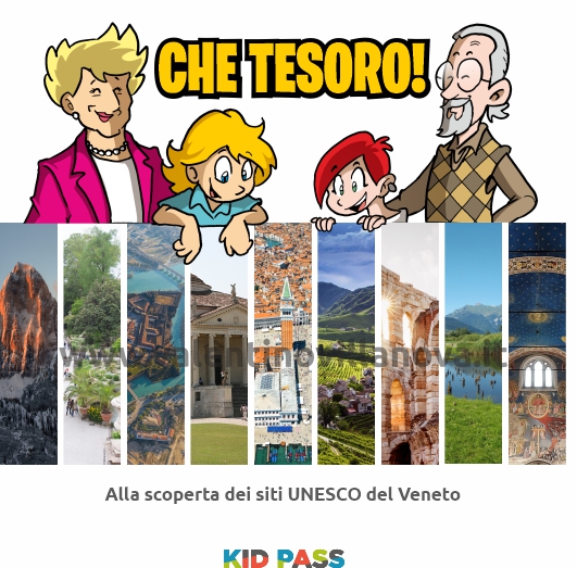 “Che Tesoro!” Alla scoperta del patrimonio Unesco del Veneto