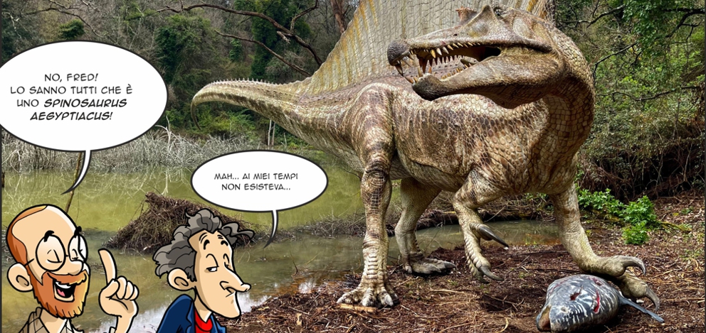fumetto sui dinosauri per museo realizzato da valentino villanova